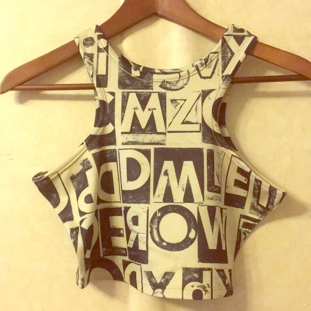 Crop Top Size S